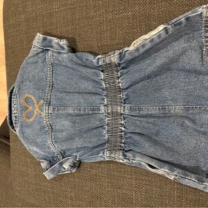 Rylee + Cru Blue Denim Romper